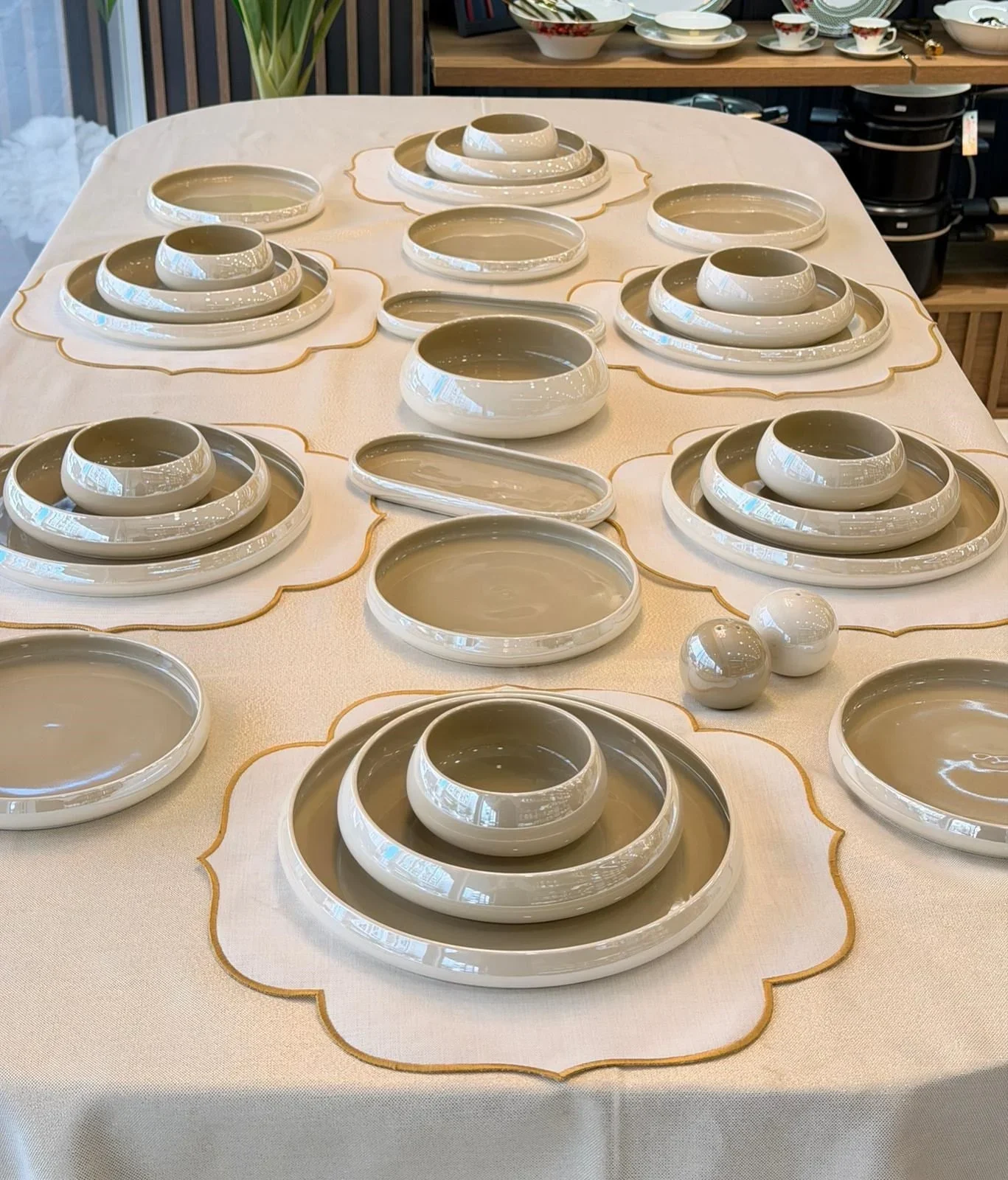 29 Parça 6 Kişilik Bianco Pearl Porselen Yemek Takımı